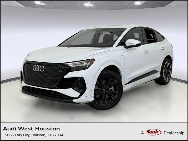 used 2024 Audi Q4 e-tron Sportback car, priced at $36,798