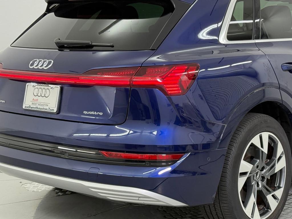 used 2022 Audi e-tron car, priced at $27,999