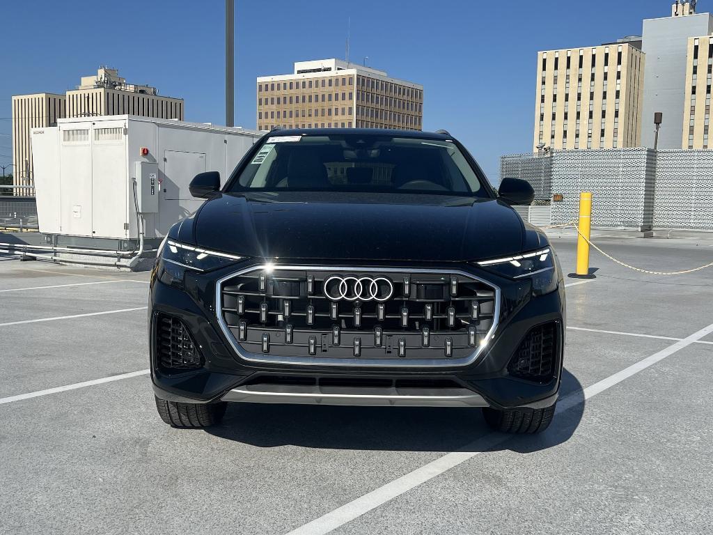 new 2025 Audi Q8 car, priced at $77,461