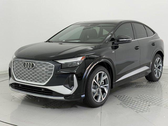 new 2025 Audi Q4 e-tron Sportback car, priced at $57,691