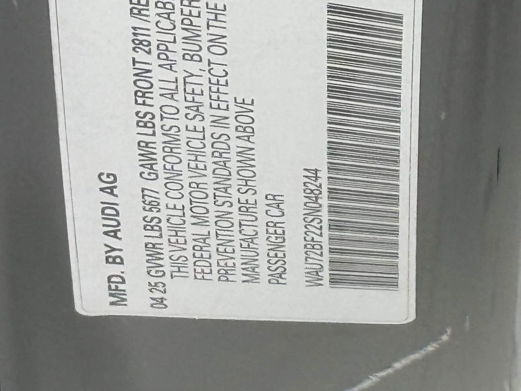 new 2025 Audi A6 car, priced at $69,122