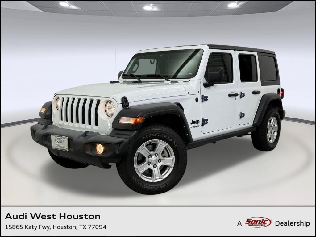 used 2022 Jeep Wrangler Unlimited car, priced at $27,298