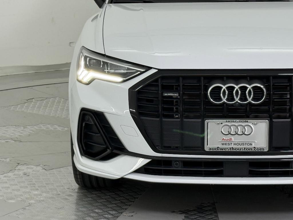used 2024 Audi Q3 car, priced at $36,996