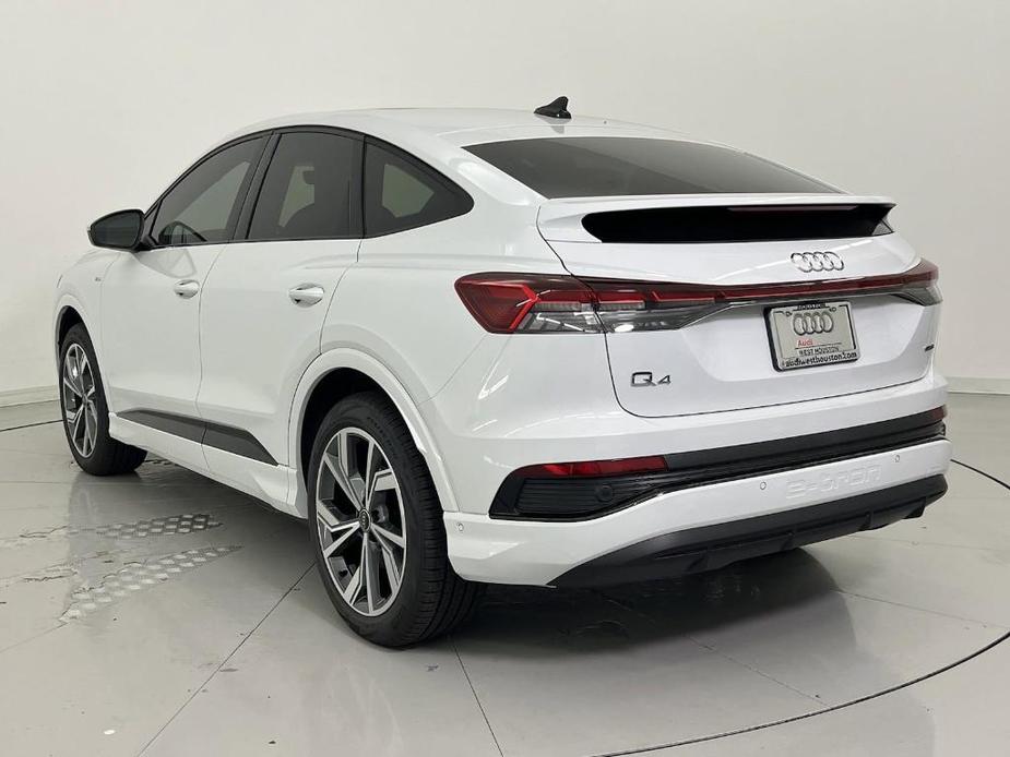 new 2024 Audi Q4 e-tron Sportback car, priced at $62,842