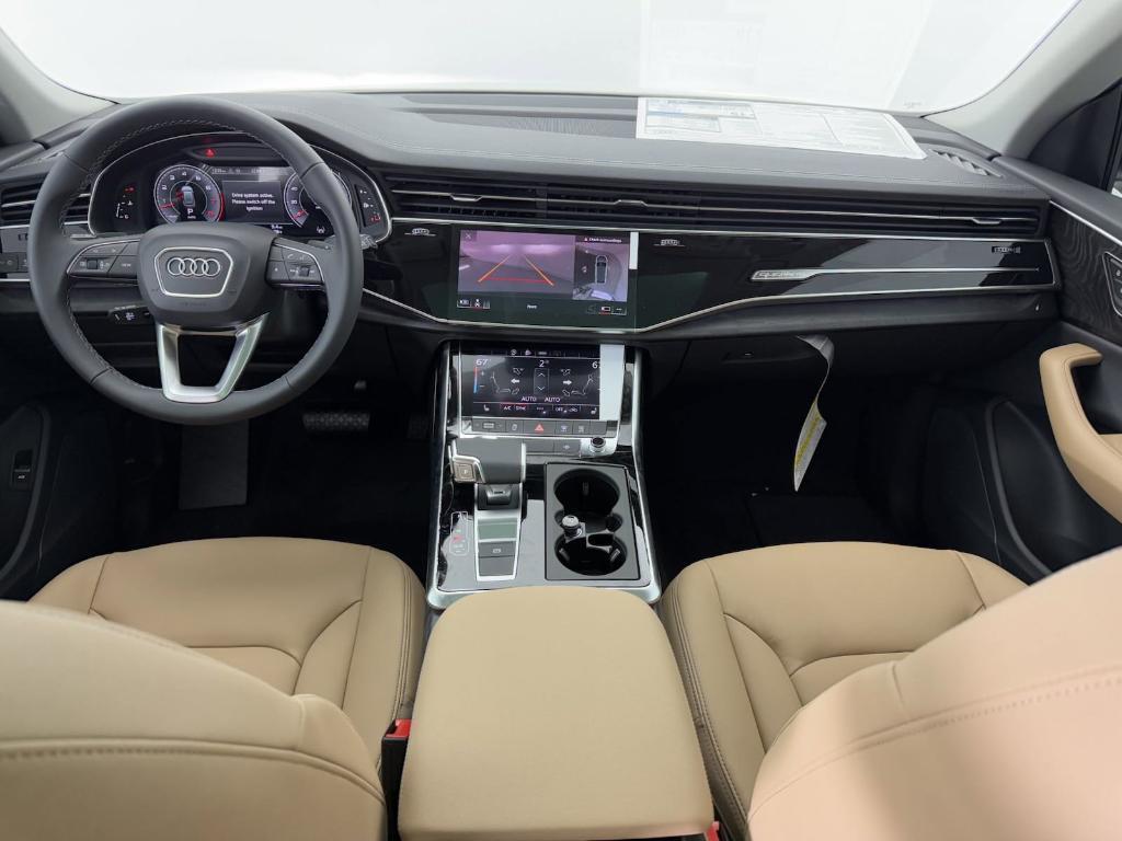 new 2025 Audi Q8 car, priced at $73,641