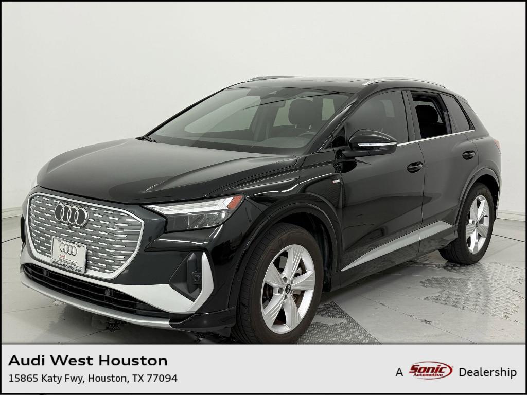 used 2024 Audi Q4 e-tron car, priced at $35,998