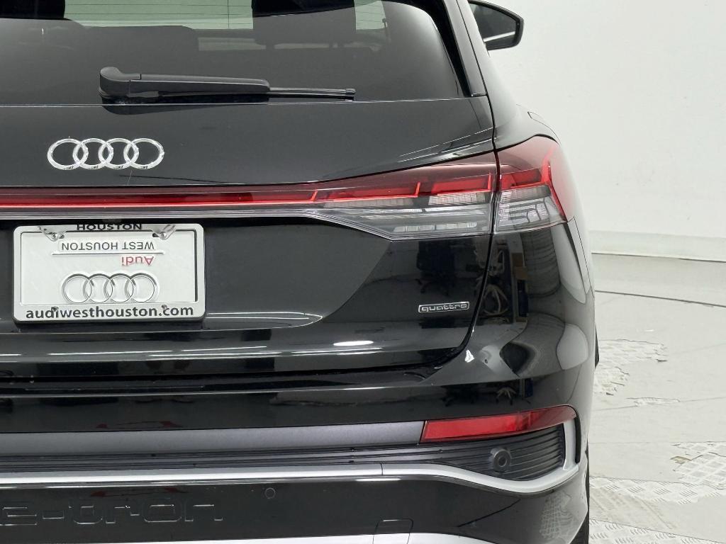 used 2024 Audi Q4 e-tron car, priced at $35,998