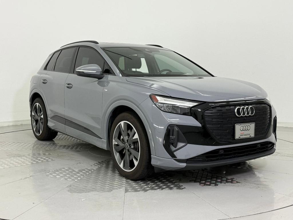 used 2024 Audi Q4 e-tron car, priced at $32,999