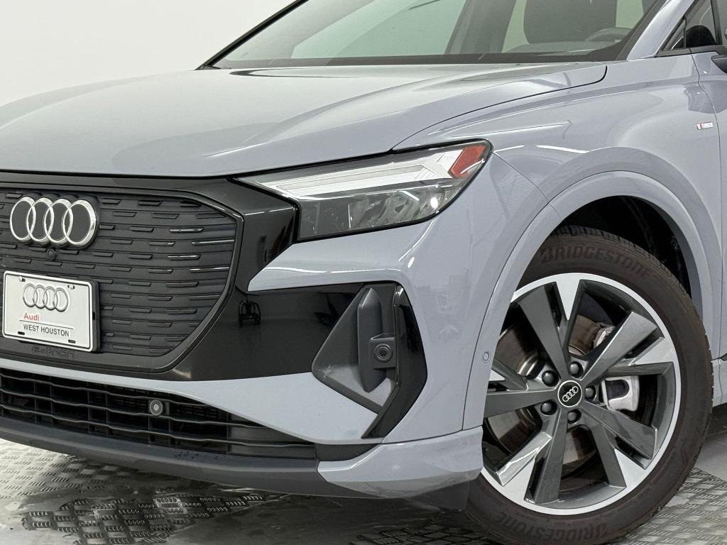 used 2024 Audi Q4 e-tron car, priced at $32,999