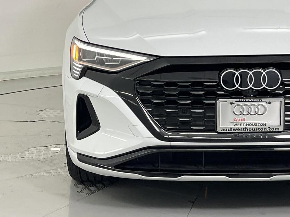 used 2024 Audi Q8 e-tron car, priced at $44,996