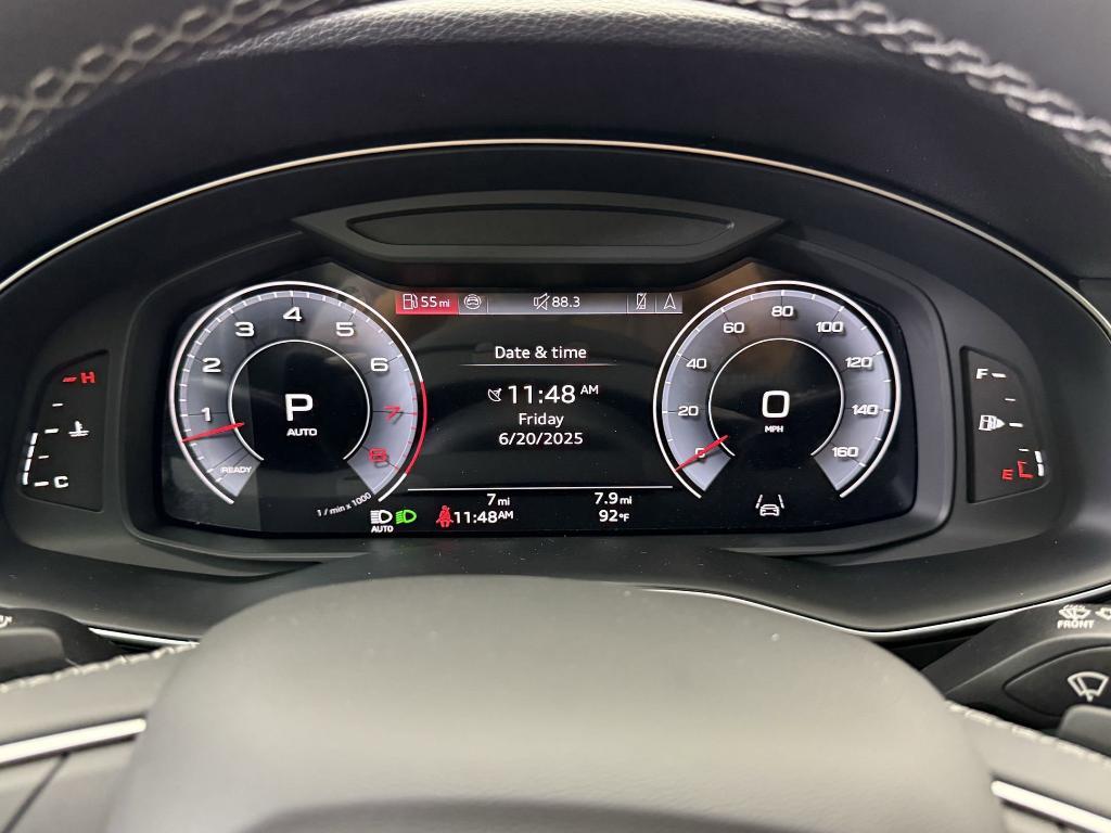 new 2025 Audi Q8 car, priced at $80,241