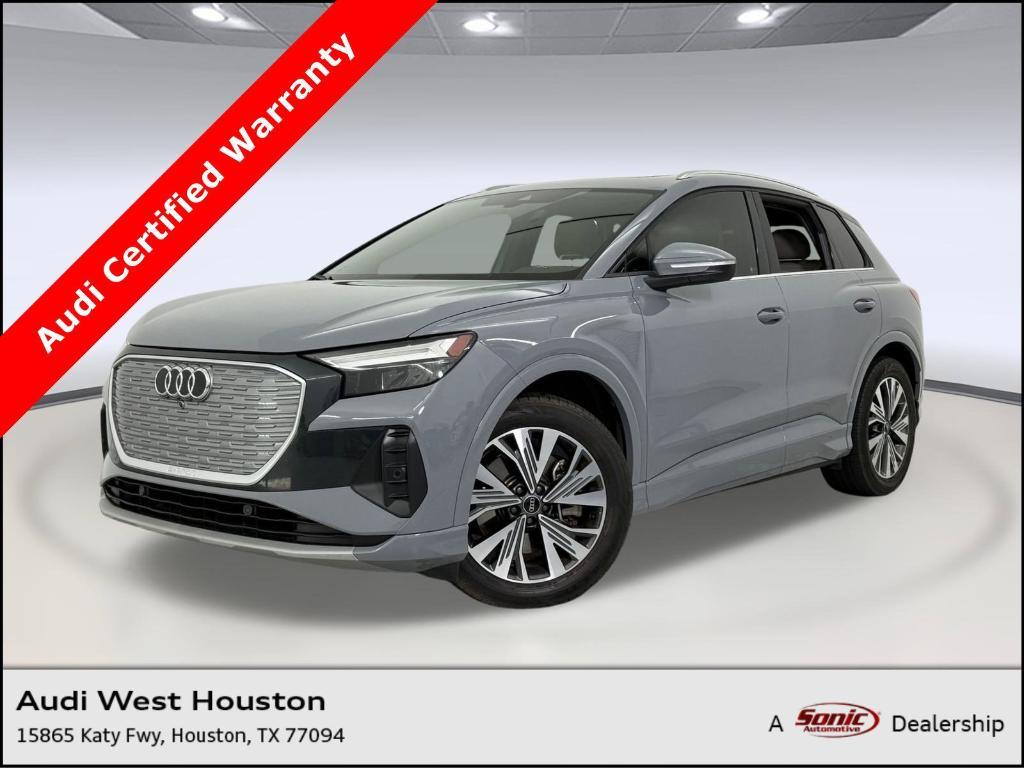 used 2023 Audi Q4 e-tron car, priced at $24,498