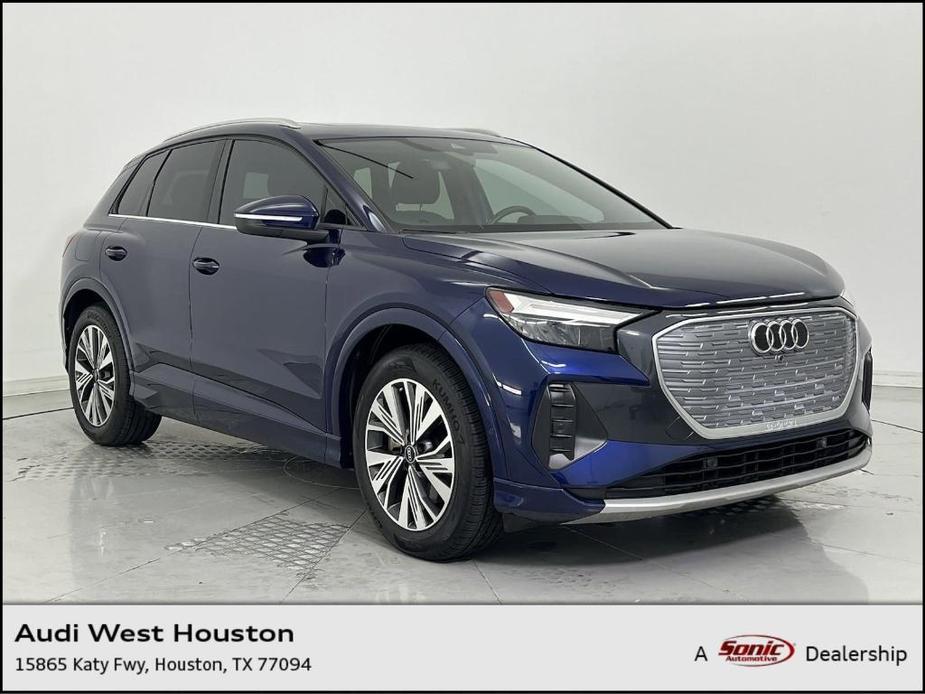 used 2023 Audi Q4 e-tron car, priced at $31,498