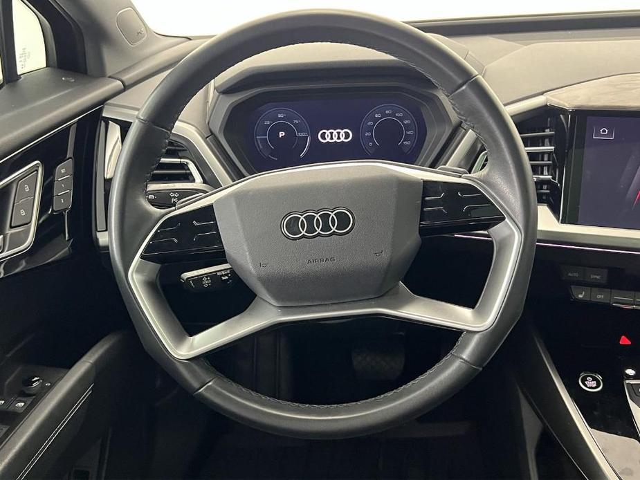 used 2023 Audi Q4 e-tron car, priced at $31,498