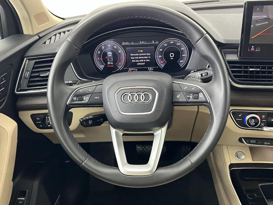 used 2022 Audi Q5 car, priced at $34,498