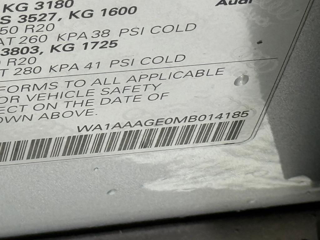 used 2021 Audi e-tron car, priced at $22,498