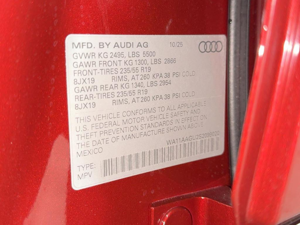 new 2025 Audi Q5 car, priced at $51,381