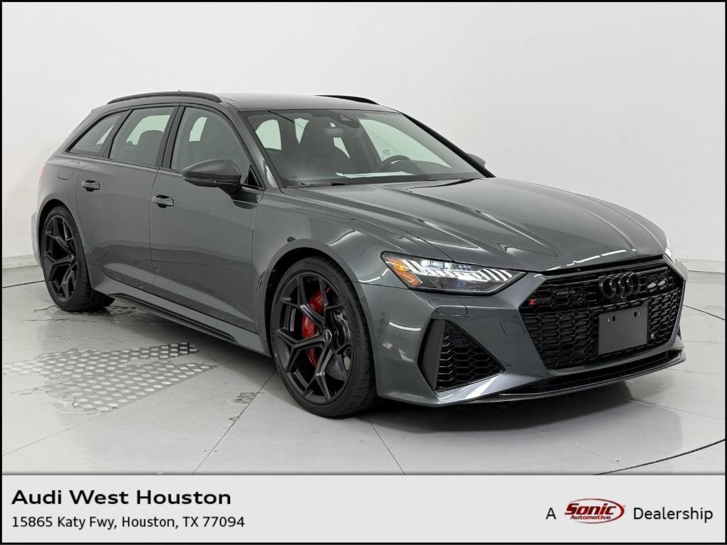 new 2025 Audi RS 6 Avant car, priced at $144,491