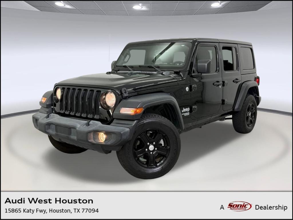 used 2021 Jeep Wrangler Unlimited car, priced at $22,996