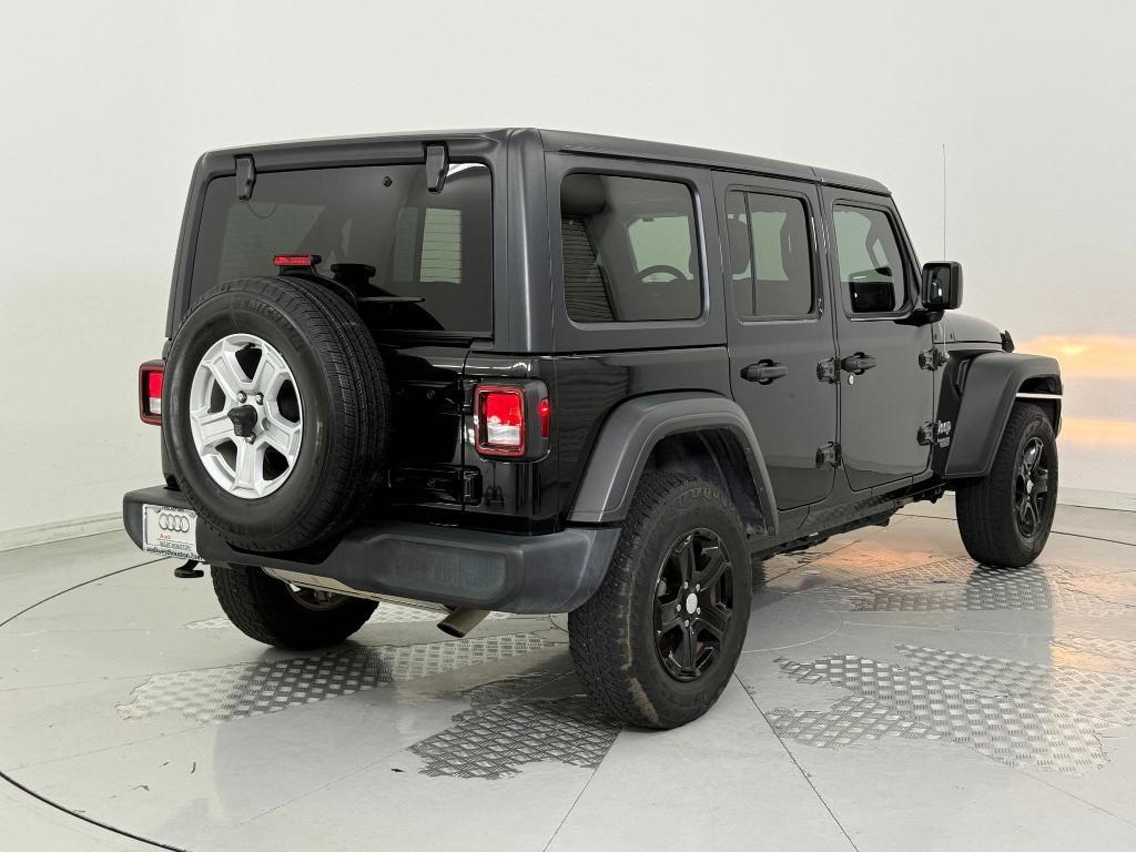 used 2021 Jeep Wrangler Unlimited car, priced at $25,999