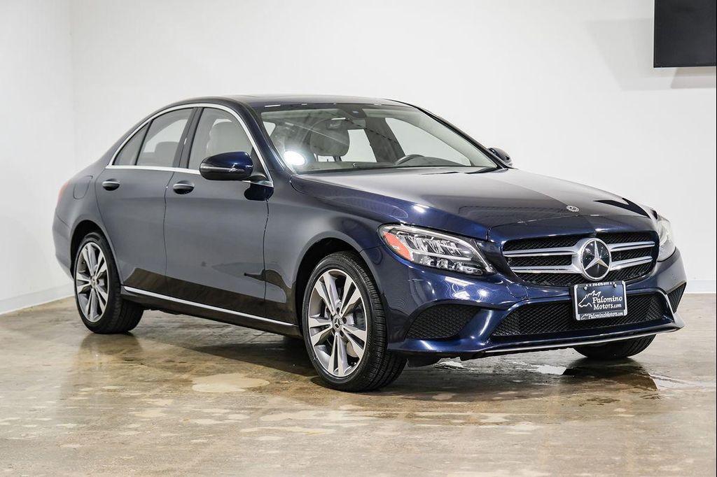 used 2021 Mercedes-Benz C-Class car, priced at $25,990