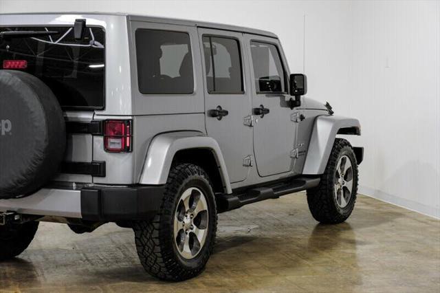 used 2017 Jeep Wrangler Unlimited car, priced at $21,995