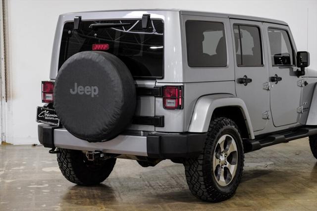 used 2017 Jeep Wrangler Unlimited car, priced at $21,995