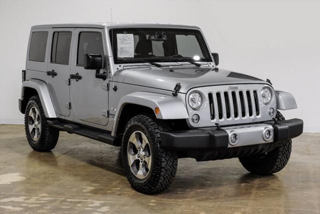 used 2017 Jeep Wrangler Unlimited car, priced at $21,995