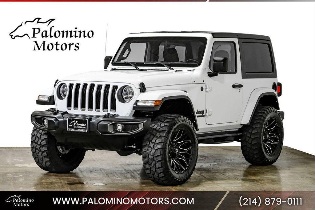 used 2021 Jeep Wrangler car, priced at $31,300