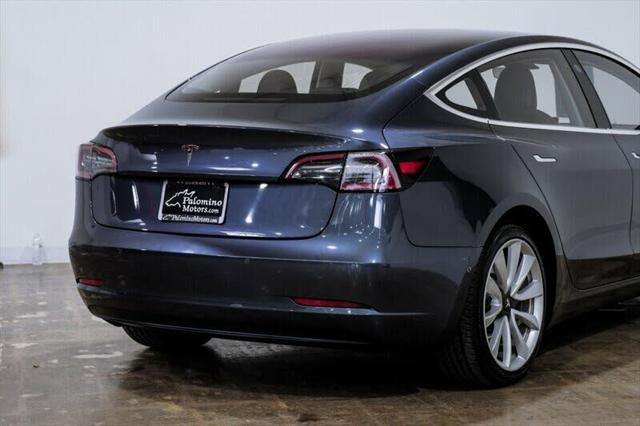 used 2018 Tesla Model 3 car, priced at $23,990