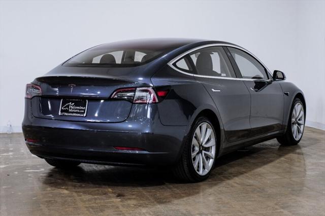 used 2018 Tesla Model 3 car, priced at $23,990