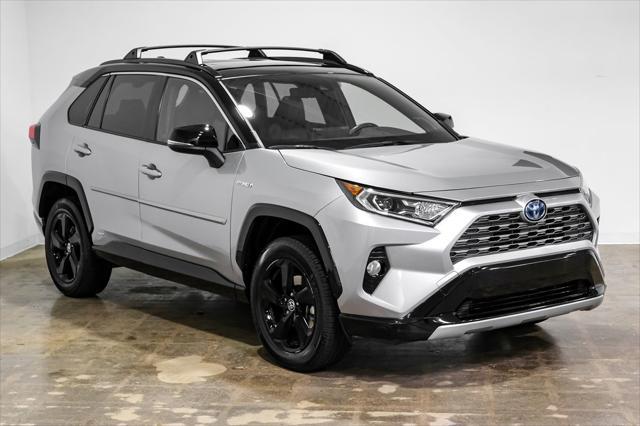 used 2021 Toyota RAV4 Hybrid car, priced at $32,990