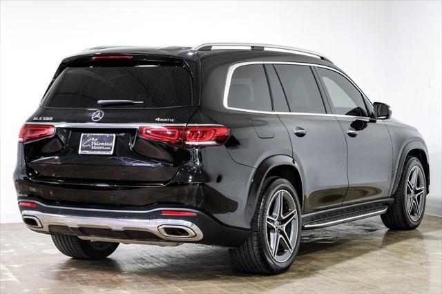 used 2021 Mercedes-Benz GLS 580 car, priced at $49,990
