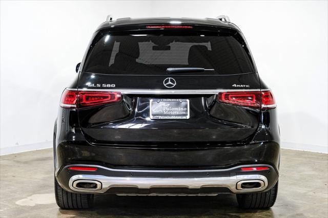 used 2021 Mercedes-Benz GLS 580 car, priced at $49,990