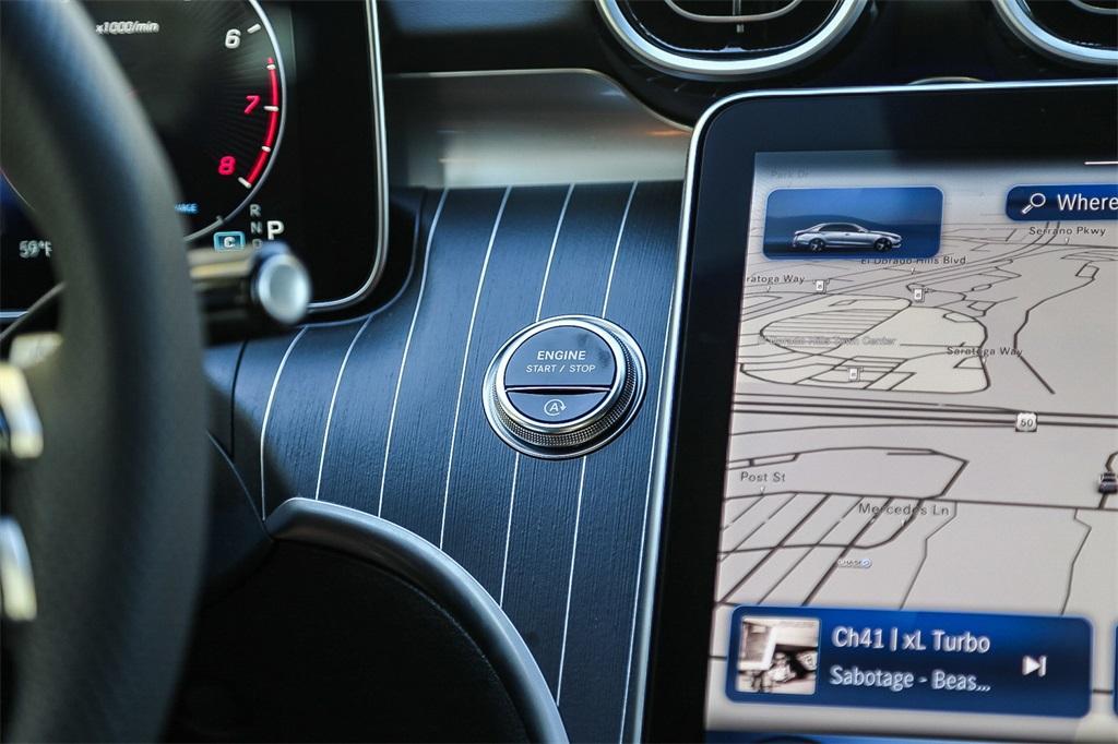 new 2024 Mercedes-Benz C-Class car, priced at $62,735