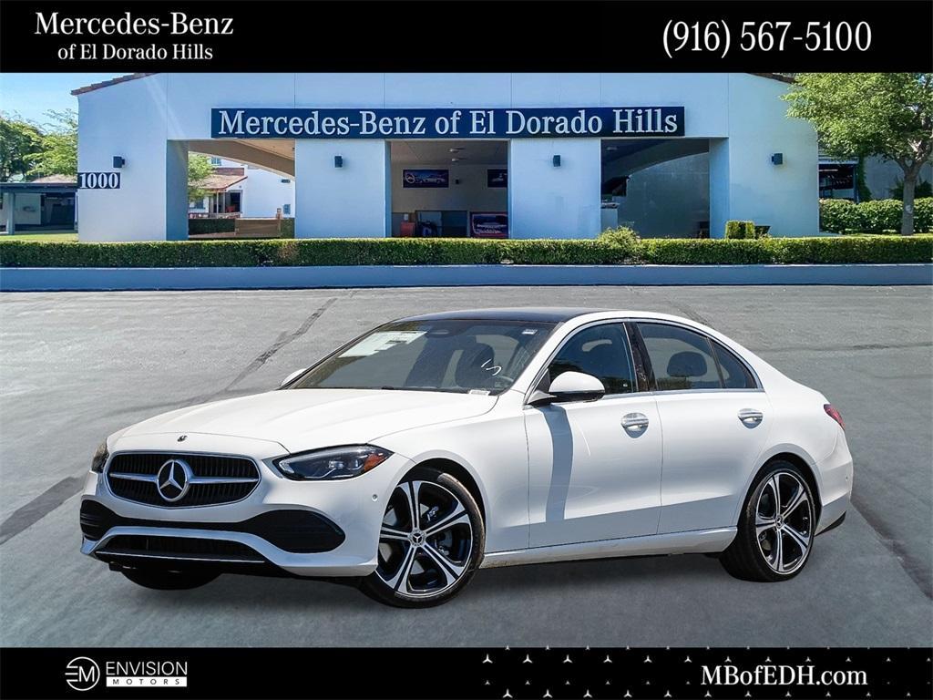 new 2025 Mercedes-Benz C-Class car, priced at $54,955