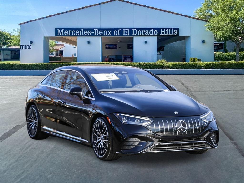 new 2024 Mercedes-Benz AMG EQE car, priced at $120,785