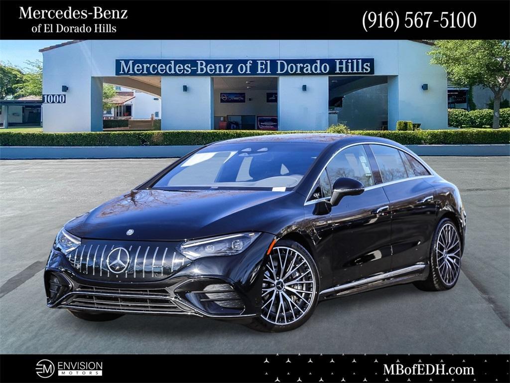 new 2024 Mercedes-Benz AMG EQE car, priced at $120,785