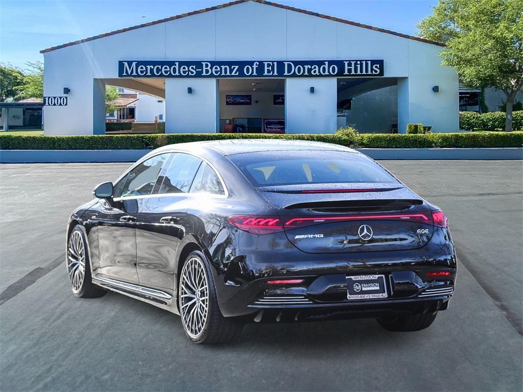 new 2024 Mercedes-Benz AMG EQE car, priced at $120,785