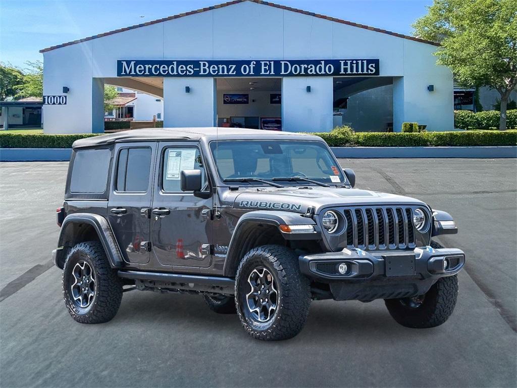 used 2021 Jeep Wrangler Unlimited 4xe car, priced at $34,295