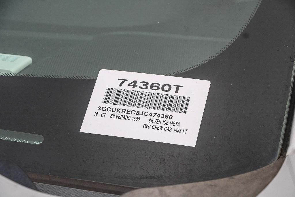 used 2018 Chevrolet Silverado 1500 car, priced at $27,485