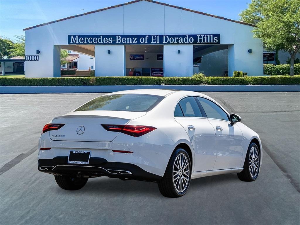 new 2025 Mercedes-Benz CLA 250 car, priced at $49,395