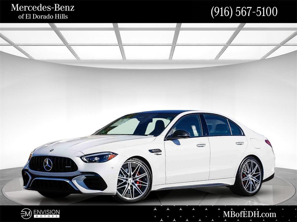 new 2025 Mercedes-Benz AMG C 63 car, priced at $103,500