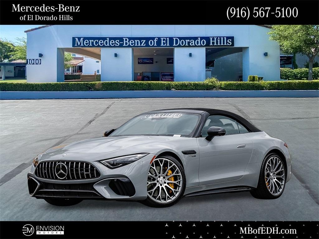 used 2023 Mercedes-Benz AMG SL 63 car, priced at $129,771