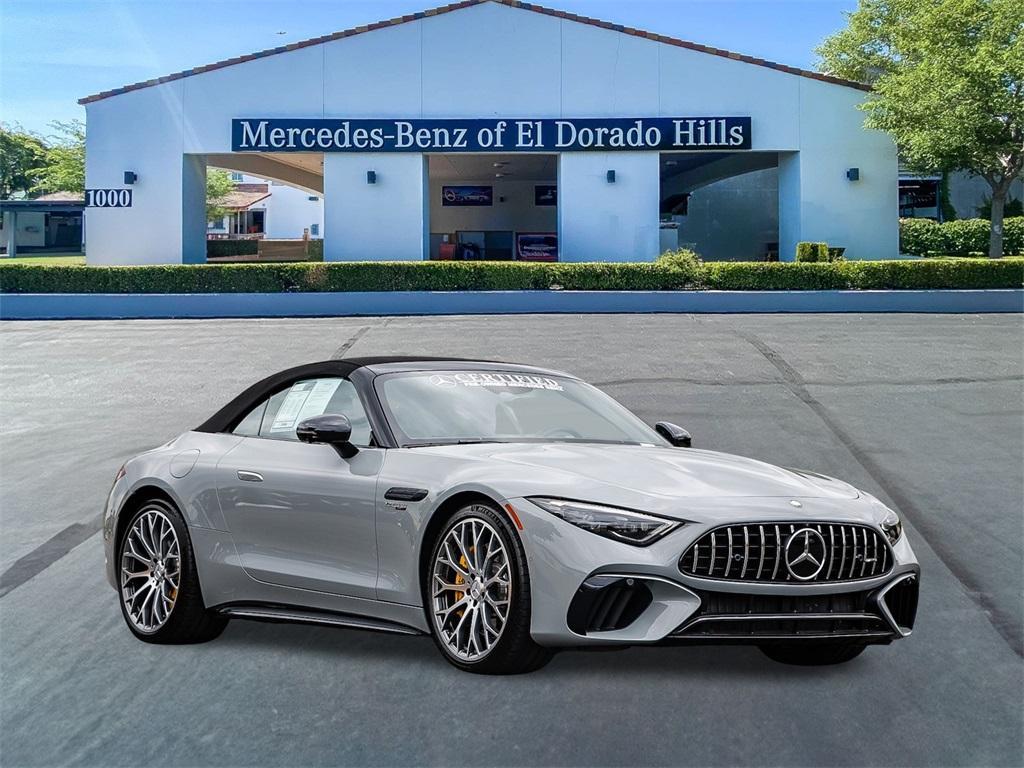 used 2023 Mercedes-Benz AMG SL 63 car, priced at $129,771