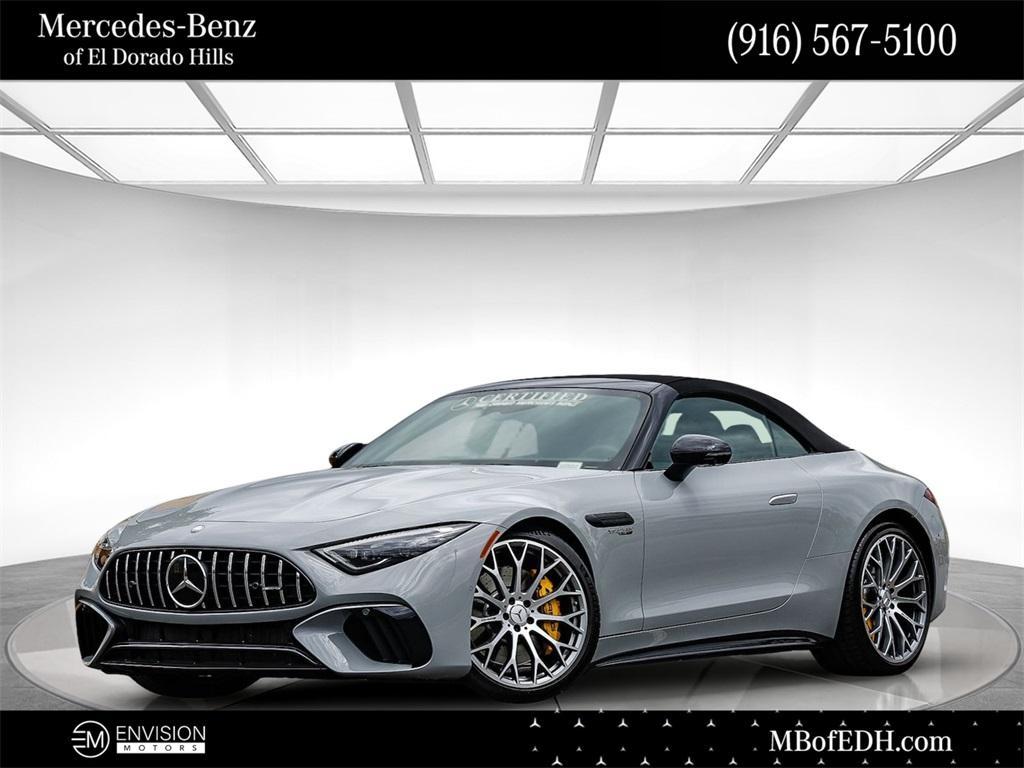 used 2023 Mercedes-Benz AMG SL 63 car, priced at $125,995