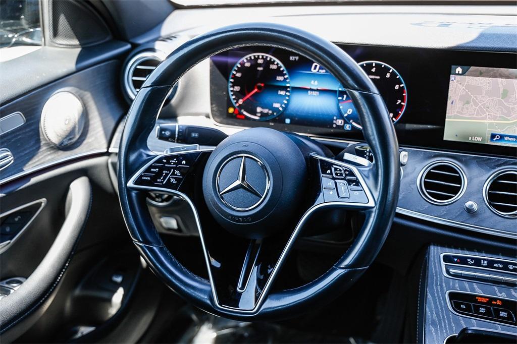 used 2021 Mercedes-Benz E-Class car, priced at $38,995