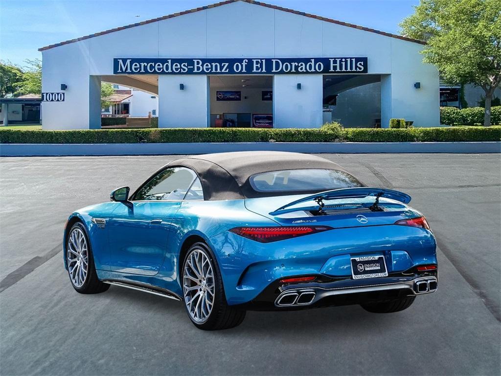 new 2025 Mercedes-Benz AMG SL 55 car, priced at $153,780