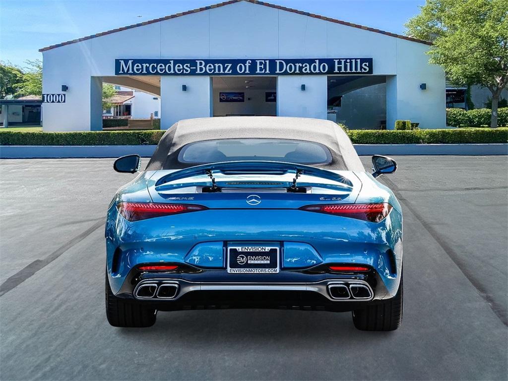 new 2025 Mercedes-Benz AMG SL 55 car, priced at $153,780