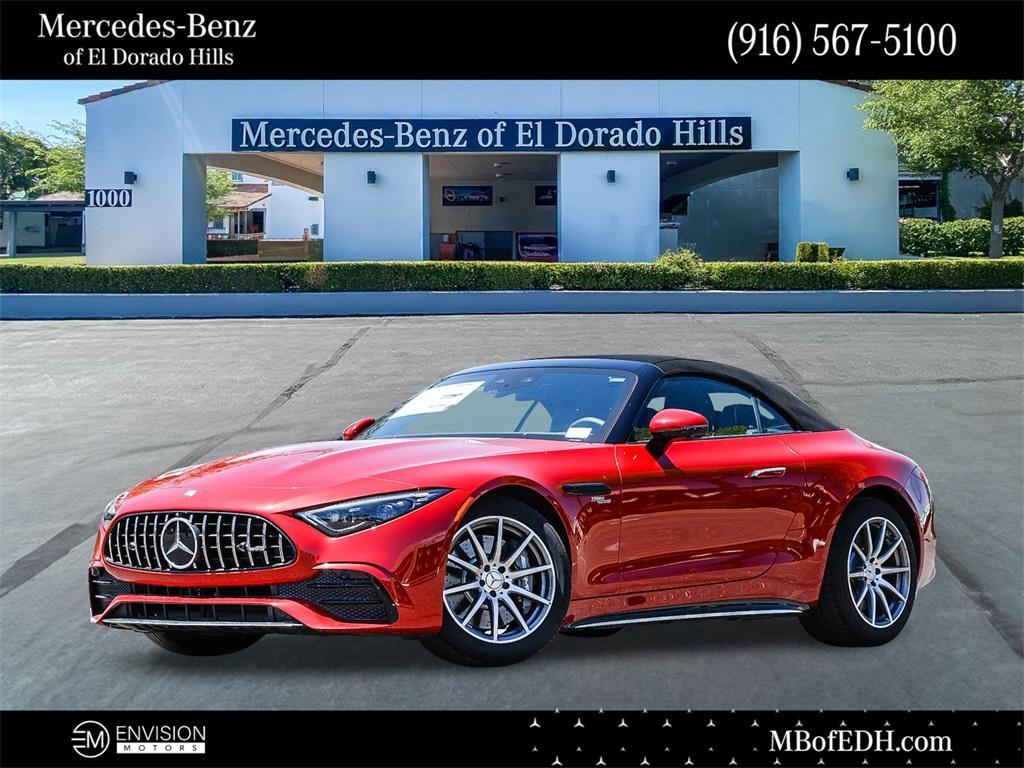 new 2025 Mercedes-Benz AMG SL 43 car, priced at $115,860